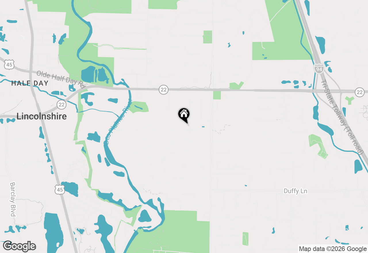 Map of 16 Yorkshire Drive, Lincolnshire, IL 60069