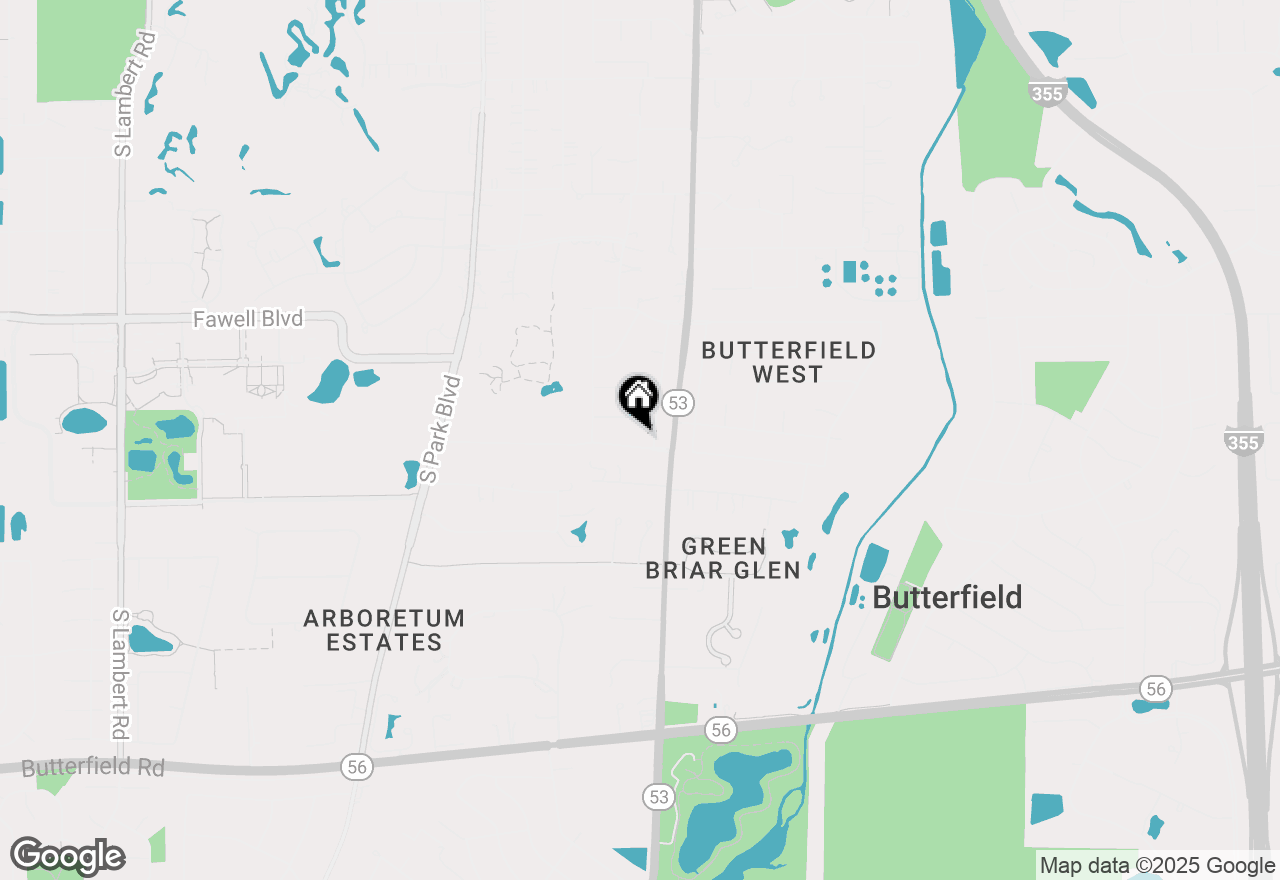 Map of 22w080 Glen Valley Drive, Glen Ellyn, IL 60137