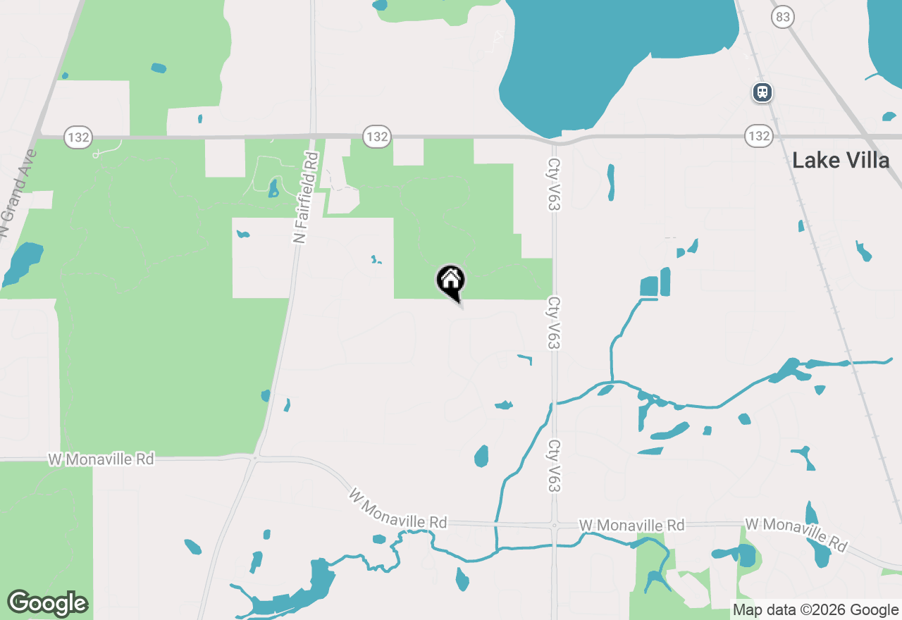 Map of 698 Blazing Star Court, Lake Villa, IL 60046