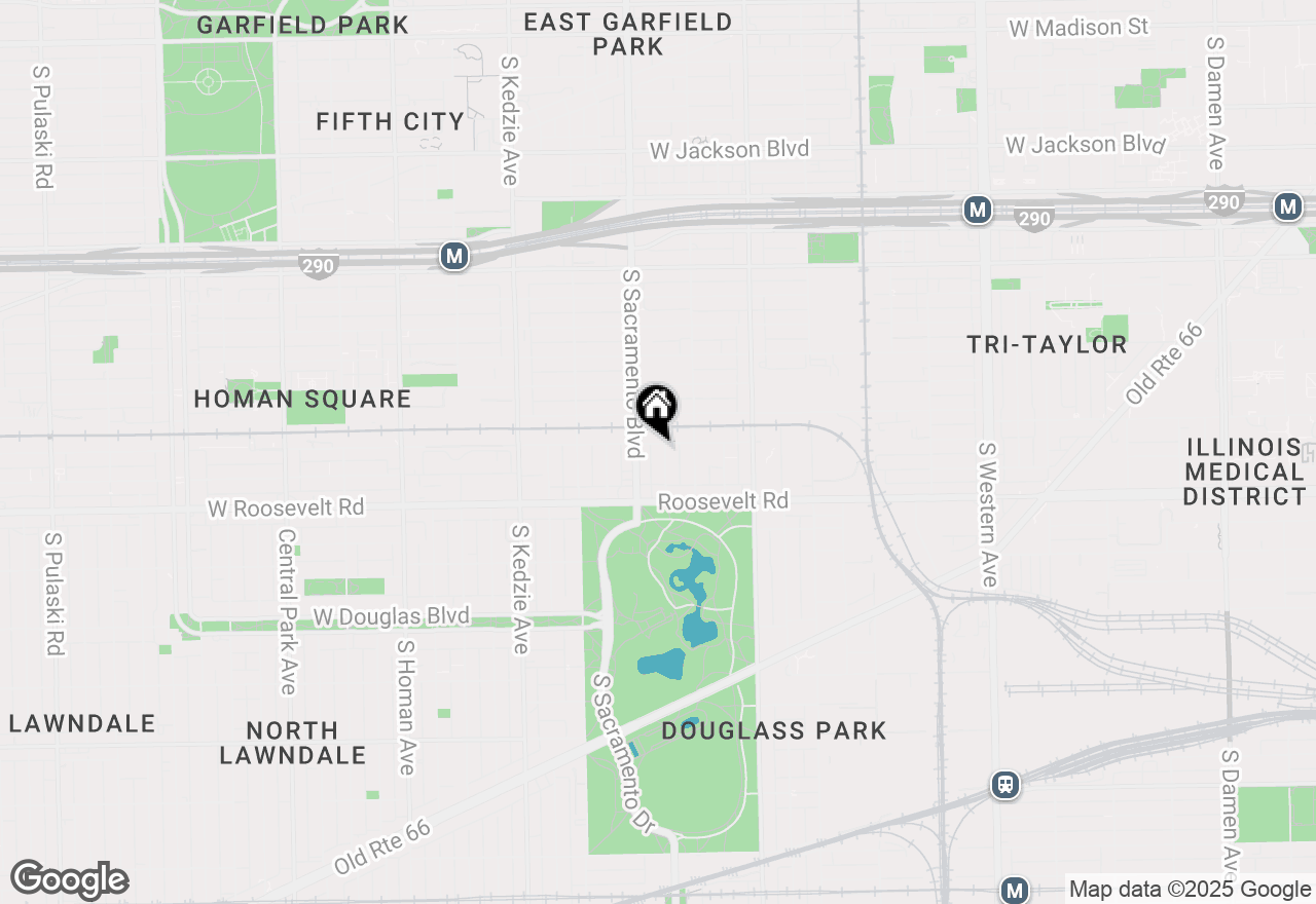 Map of 1104 S Richmond Street, Chicago, IL 60612