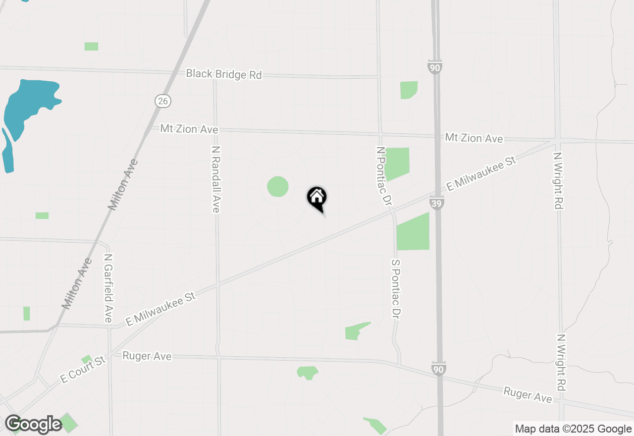 Map of 2222 Rutledge Avenue, Janesville, WI 53545