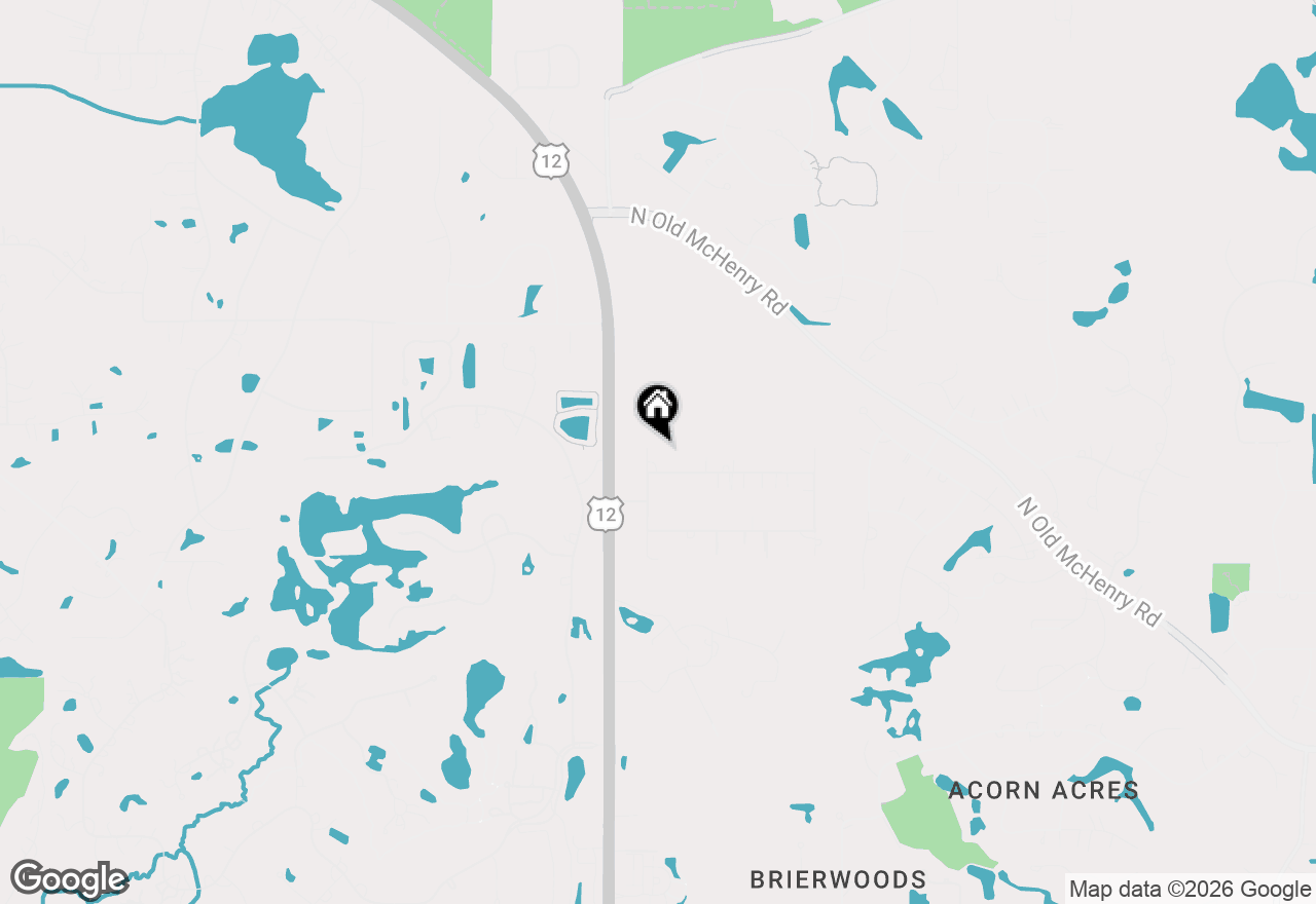 Map of 25225 N Virginia Avenue, Lake Zurich, IL 60047