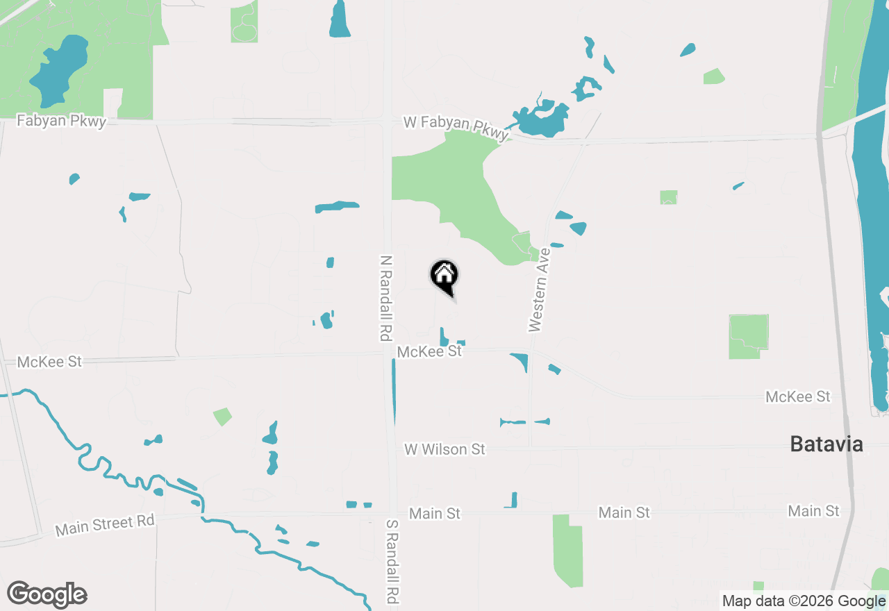 Map of 347 Mill Street, Batavia, IL 60510