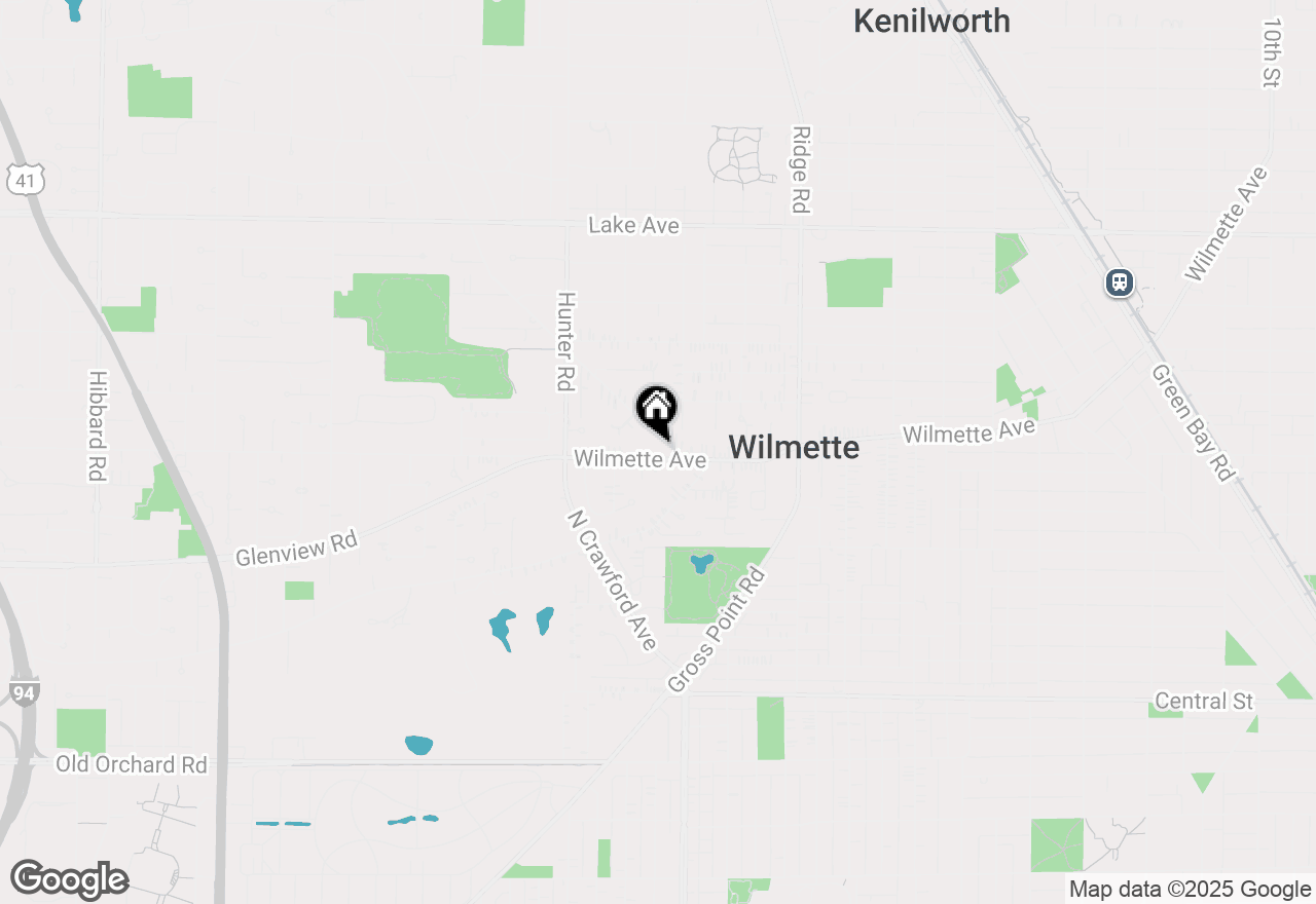 Map of 2120 Wilmette Avenue, Wilmette, IL 60091
