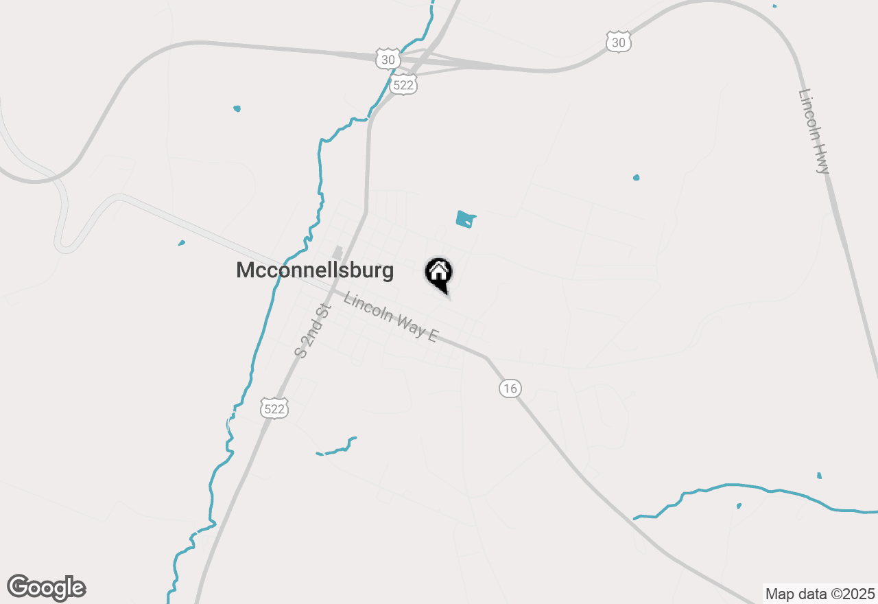 Map of 56 Hillside Estates, Mcconnellsburg, PA 17233