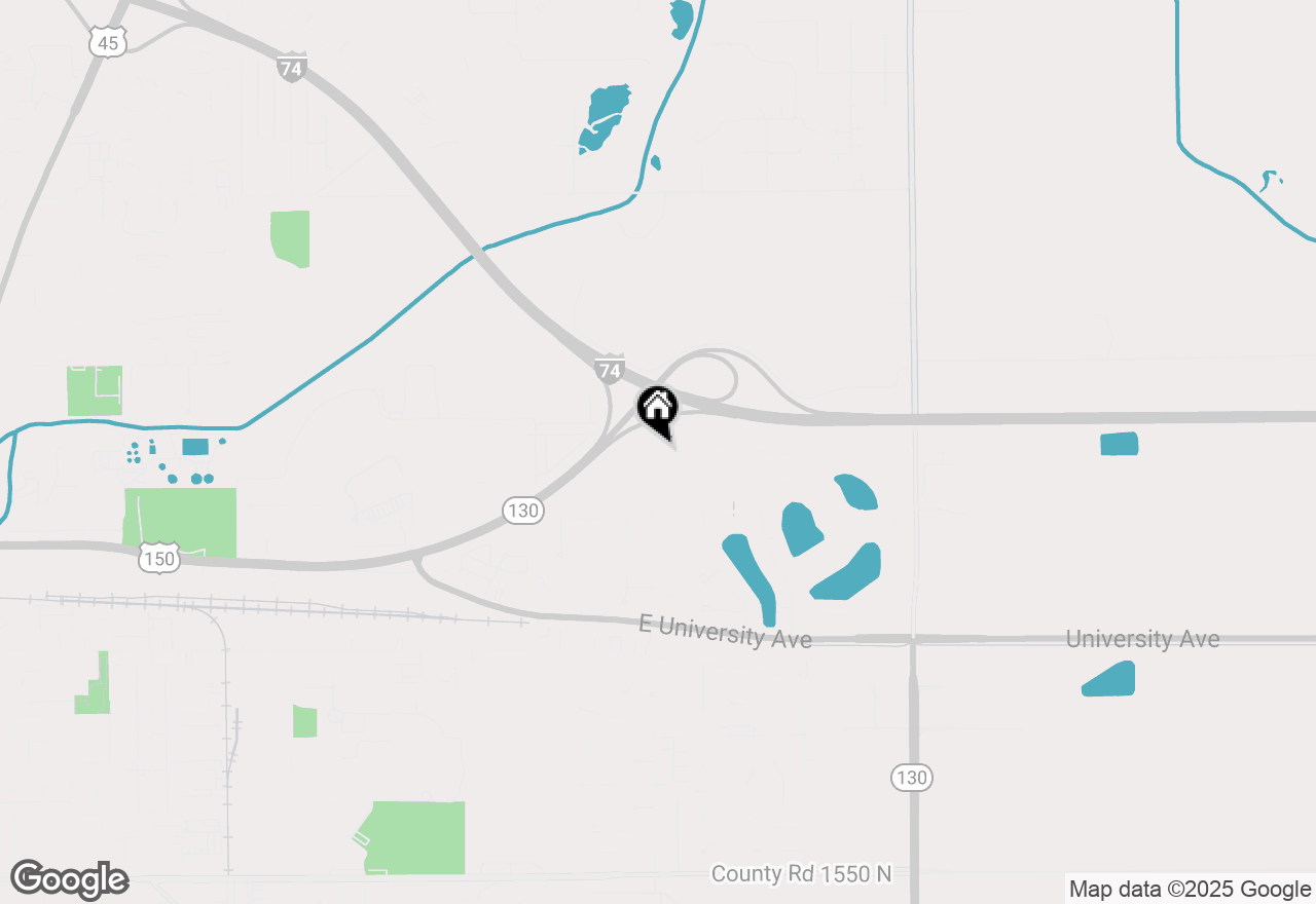 Map of 706 Dodson Drive W, Urbana, IL 61802