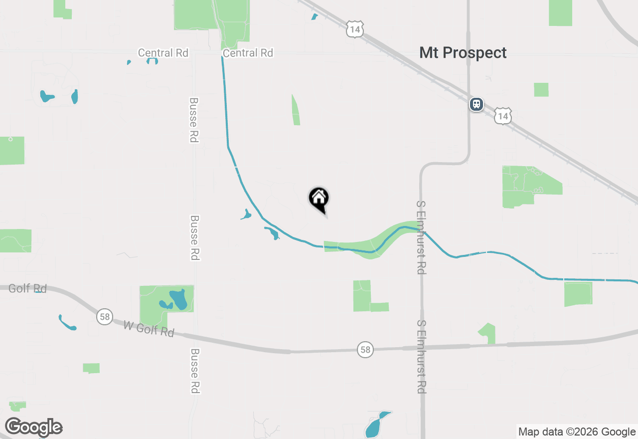 Map of 518 S See Gwun Avenue, Mount Prospect, IL 60056