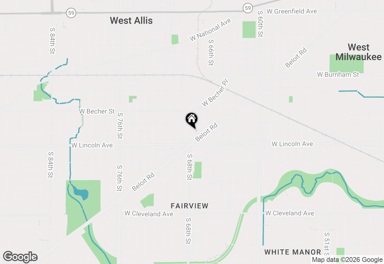 Map of 2217 S 67th Pl #2219, West Allis, WI 53219