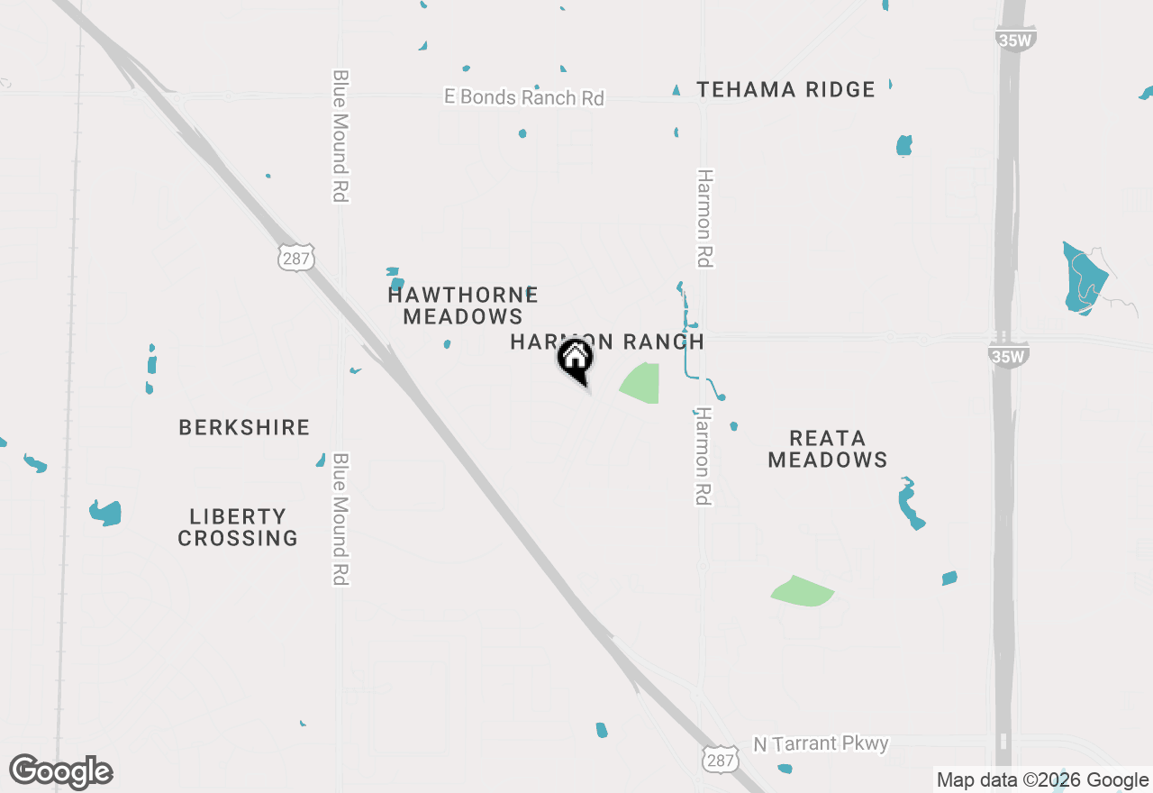 Map of 1420 Creosote, Fort Worth, TX 76177