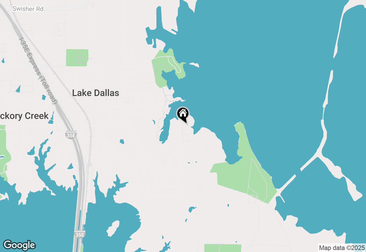 Map of 500 Waters Edge Drive #136, Lake Dallas, TX 75065