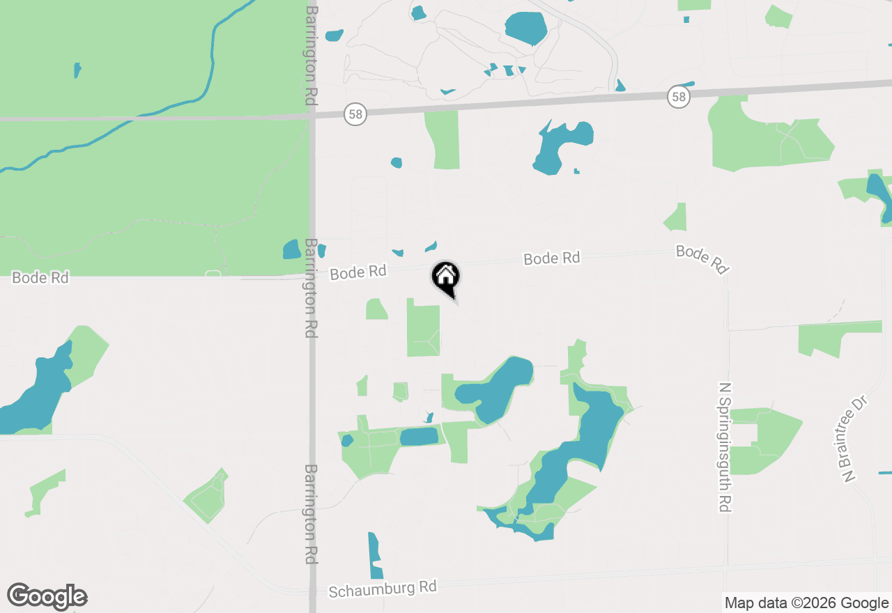 Map of 2310 Hyde Court, Schaumburg, IL 60194