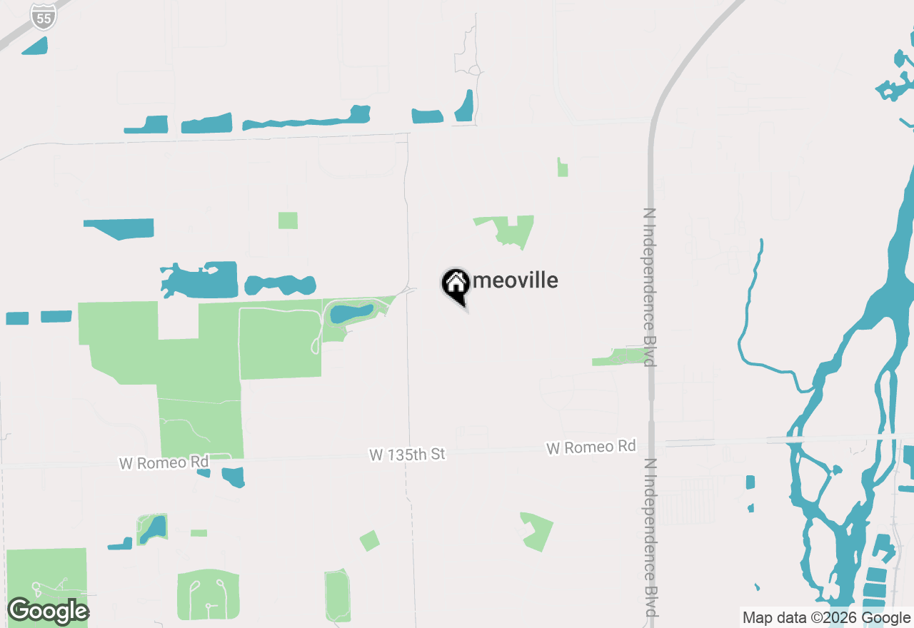 Map of 424 Kenyon Avenue, Romeoville, IL 60446