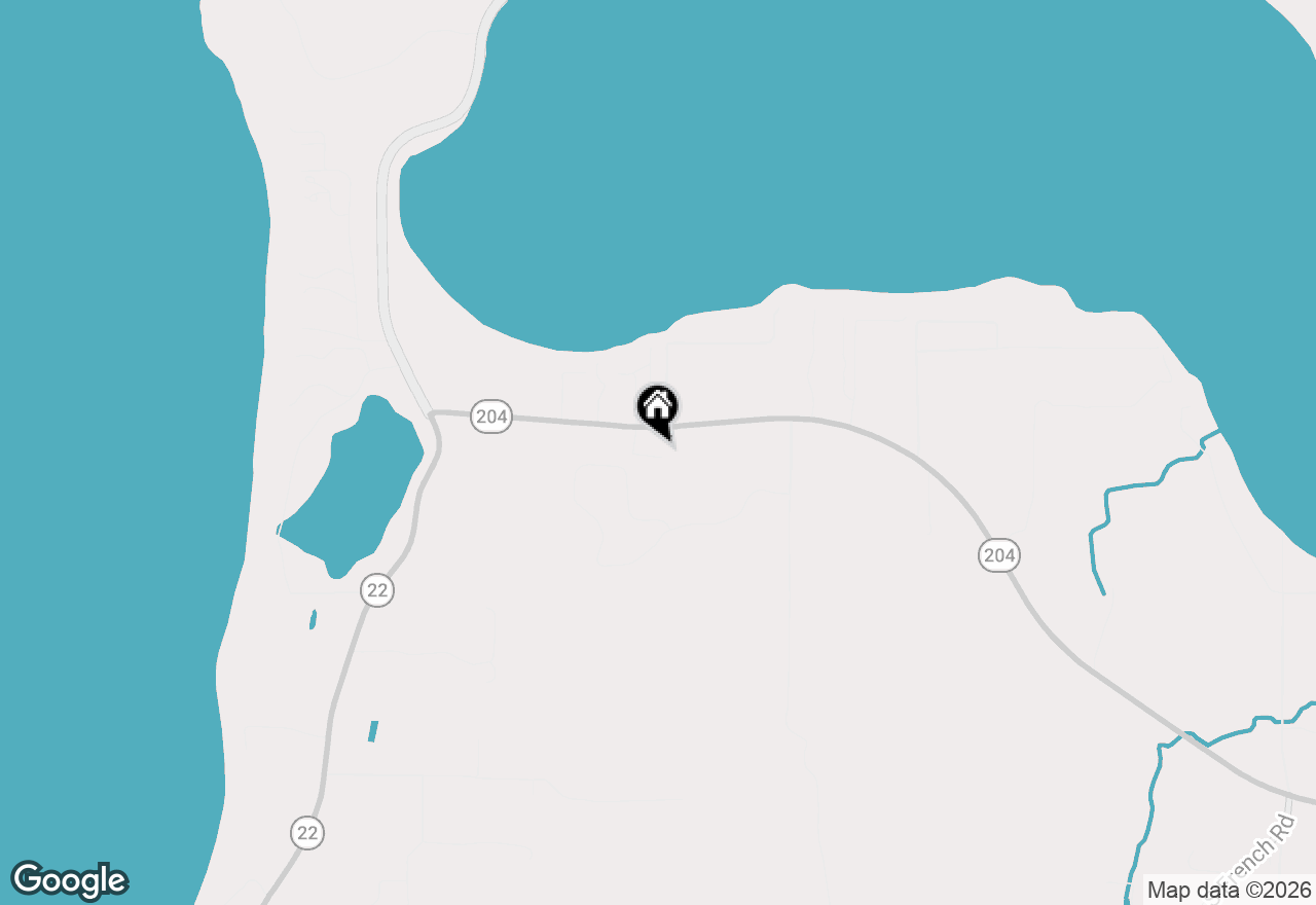 Map of 4692 E Duck Lake Road, Lake Leelanau, MI 49653