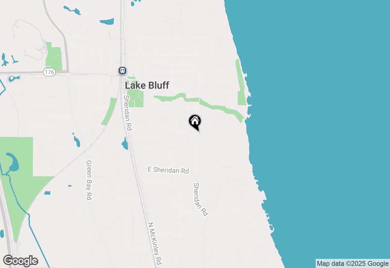 Map of 220 Moffett Road, Lake Bluff, IL 60044