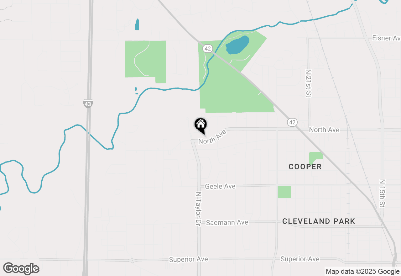 Map of 3166 North Ave, Sheboygan, WI 53083