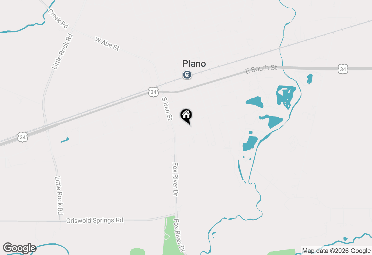 Map of 618 S Bill Street, Plano, IL 60545