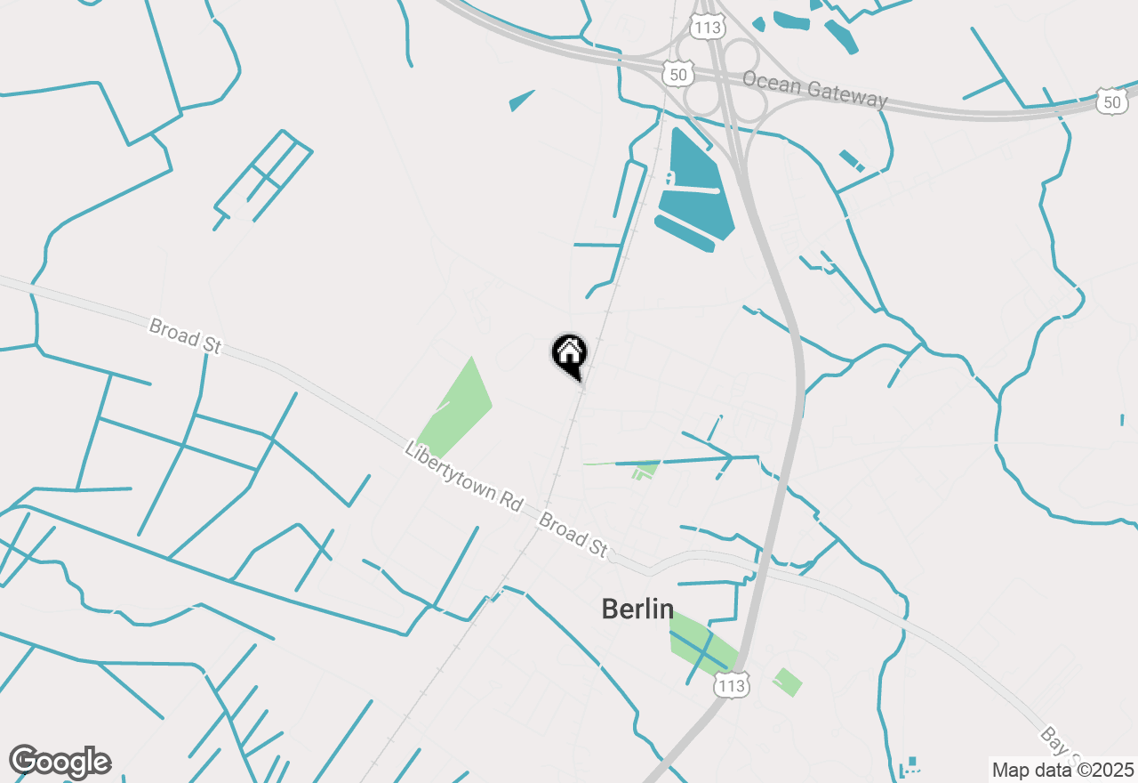 Map of 302 N Main Street, Berlin, MD 21811