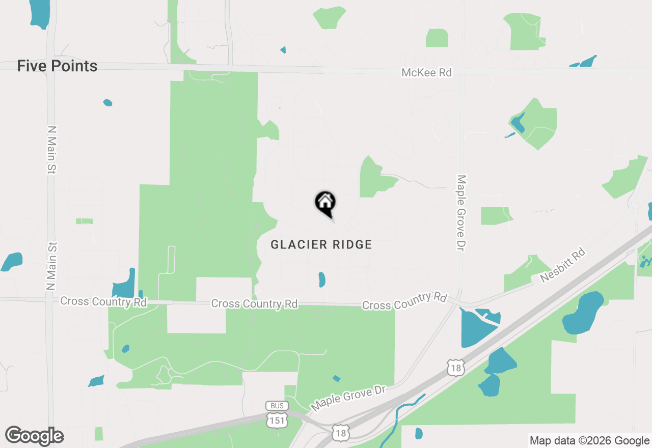 Map of 3742 Mammoth Trail #3742, Madison, WI 53719