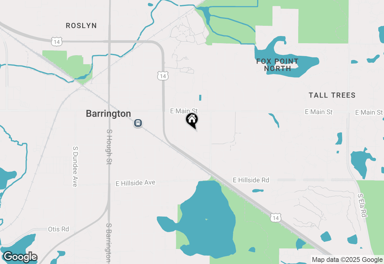 Map of 711 Warwick Avenue, Barrington, IL 60010