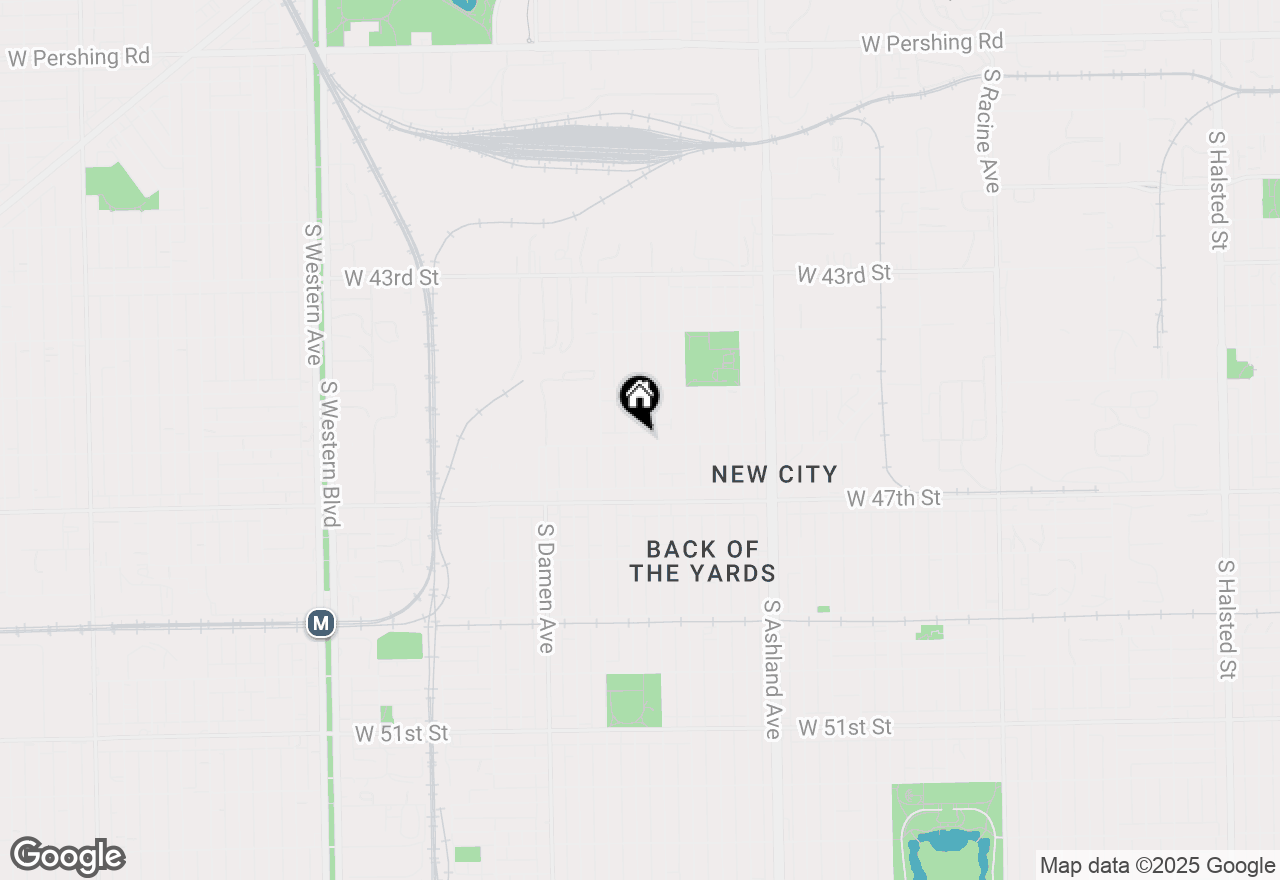 Map of 1818 W 46th Street, Chicago, IL 60609