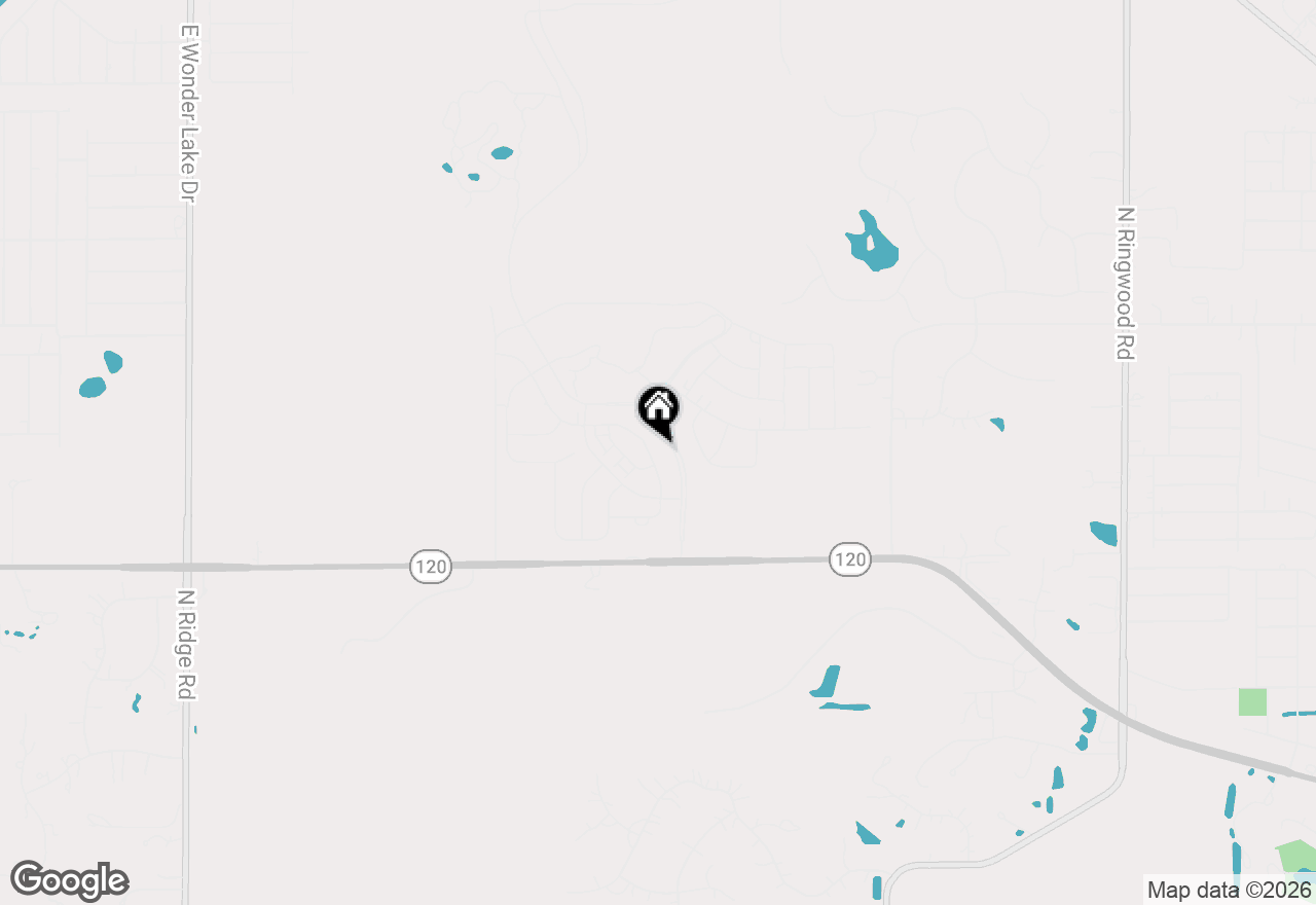 Map of 6550 Linden Trail #F, Wonder Lake, IL 60097