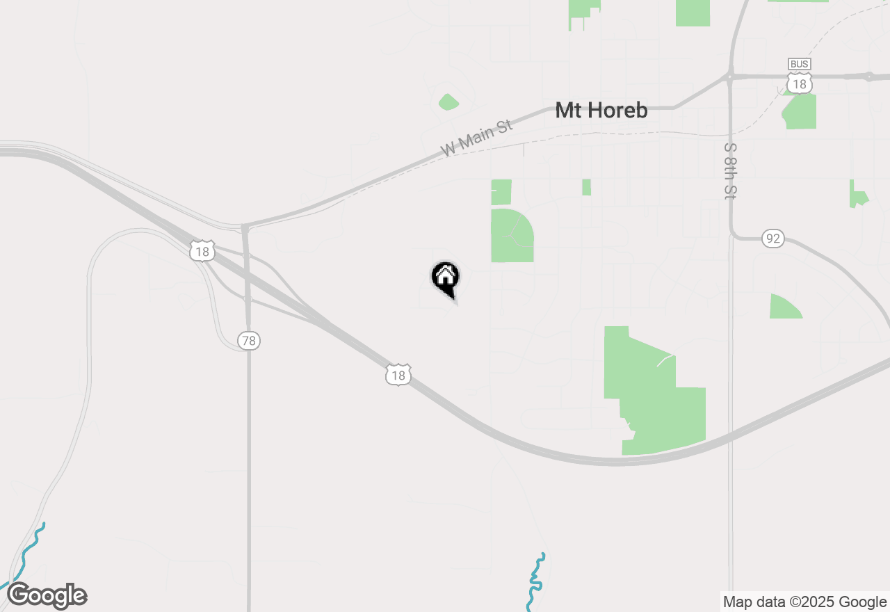 Map of 908 Brookview Trail, Mount Horeb, WI 53572