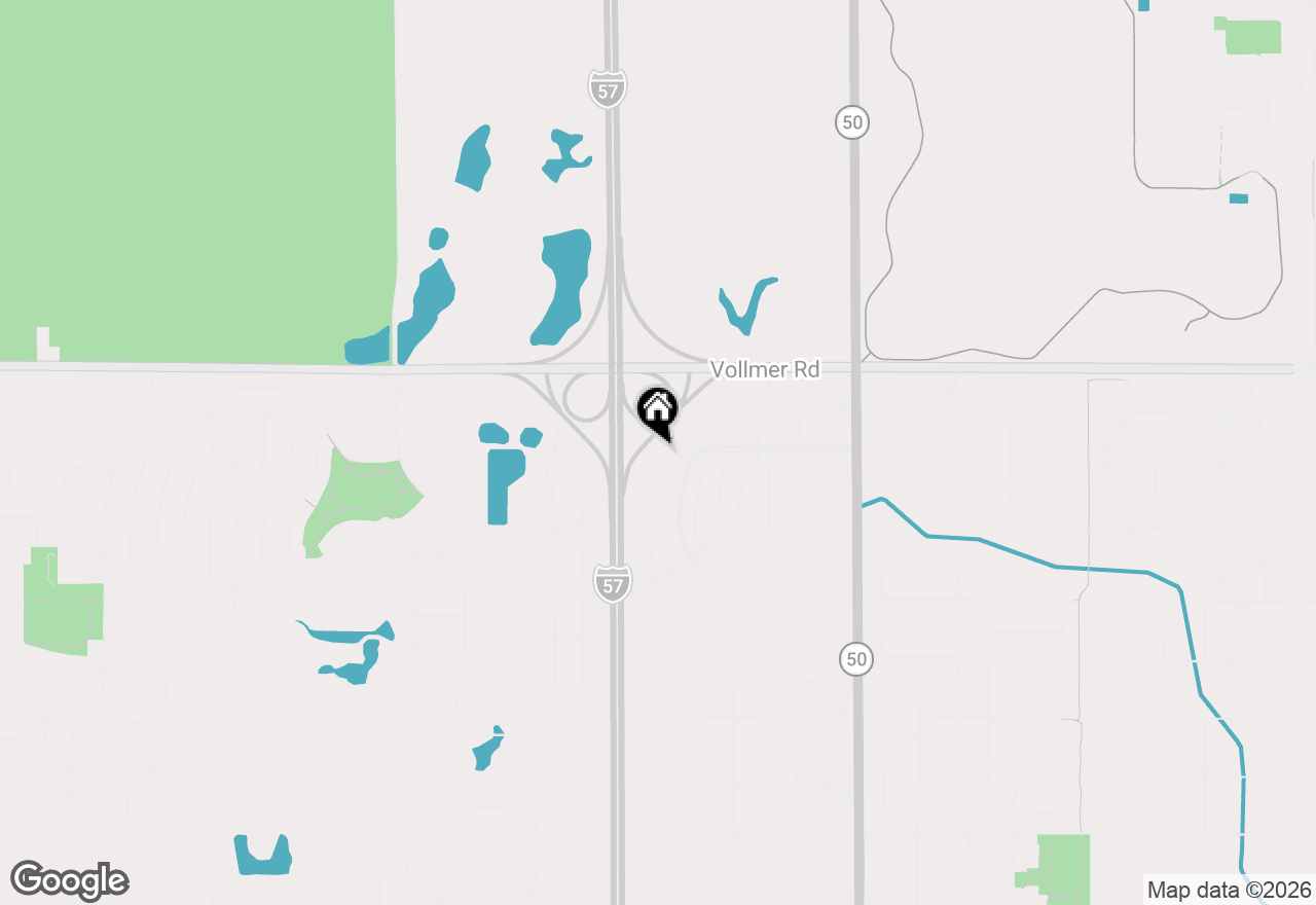 Map of 78 Kenneth Avenue, Matteson, IL 60443