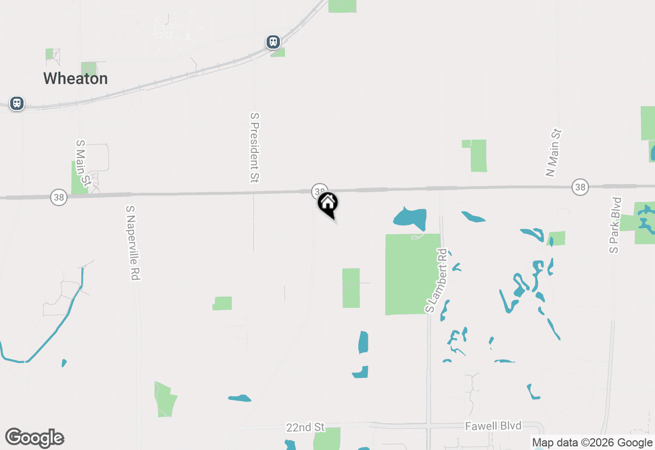 Map of 1500 Pershing Avenue, Wheaton, IL 60189