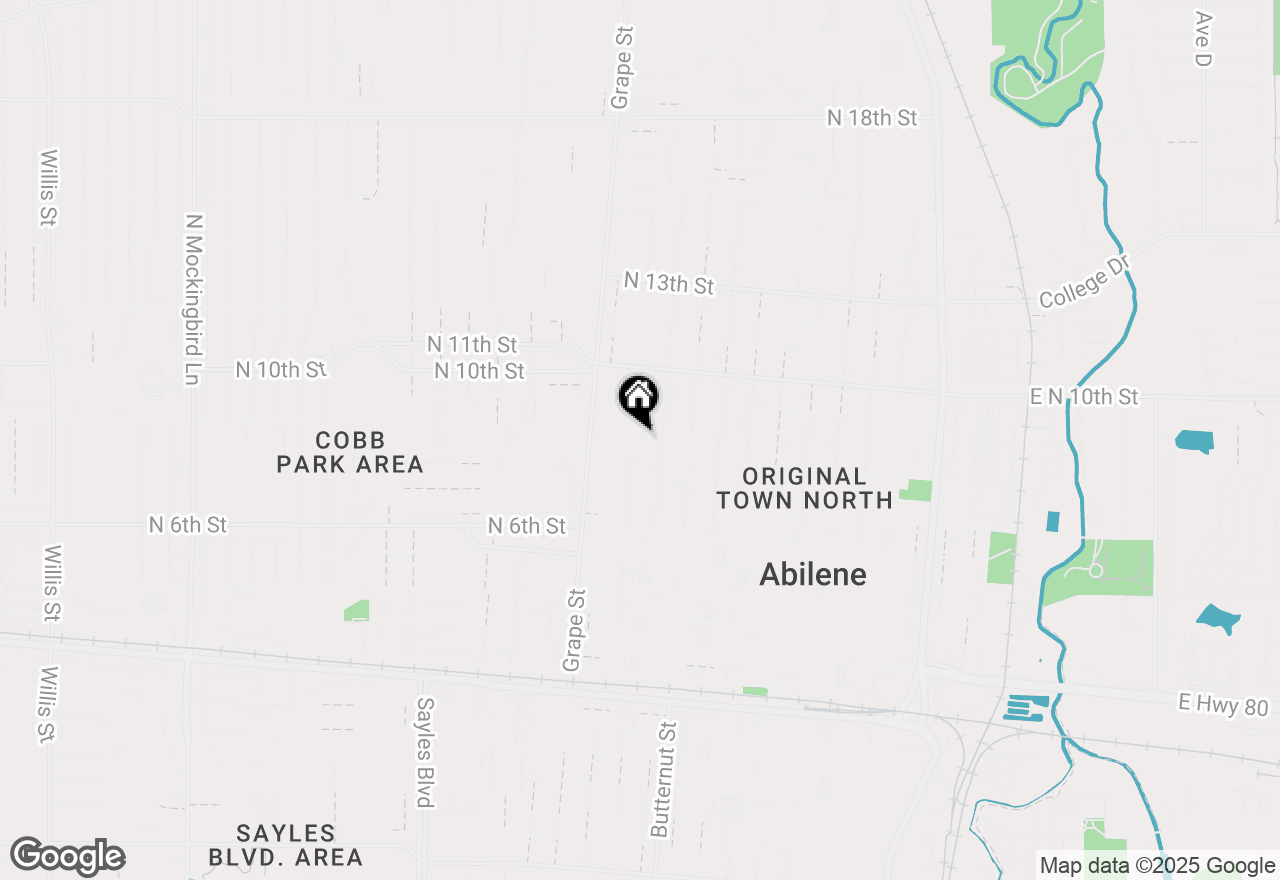 Map of 824 Beech Street #A, Abilene, TX 79601