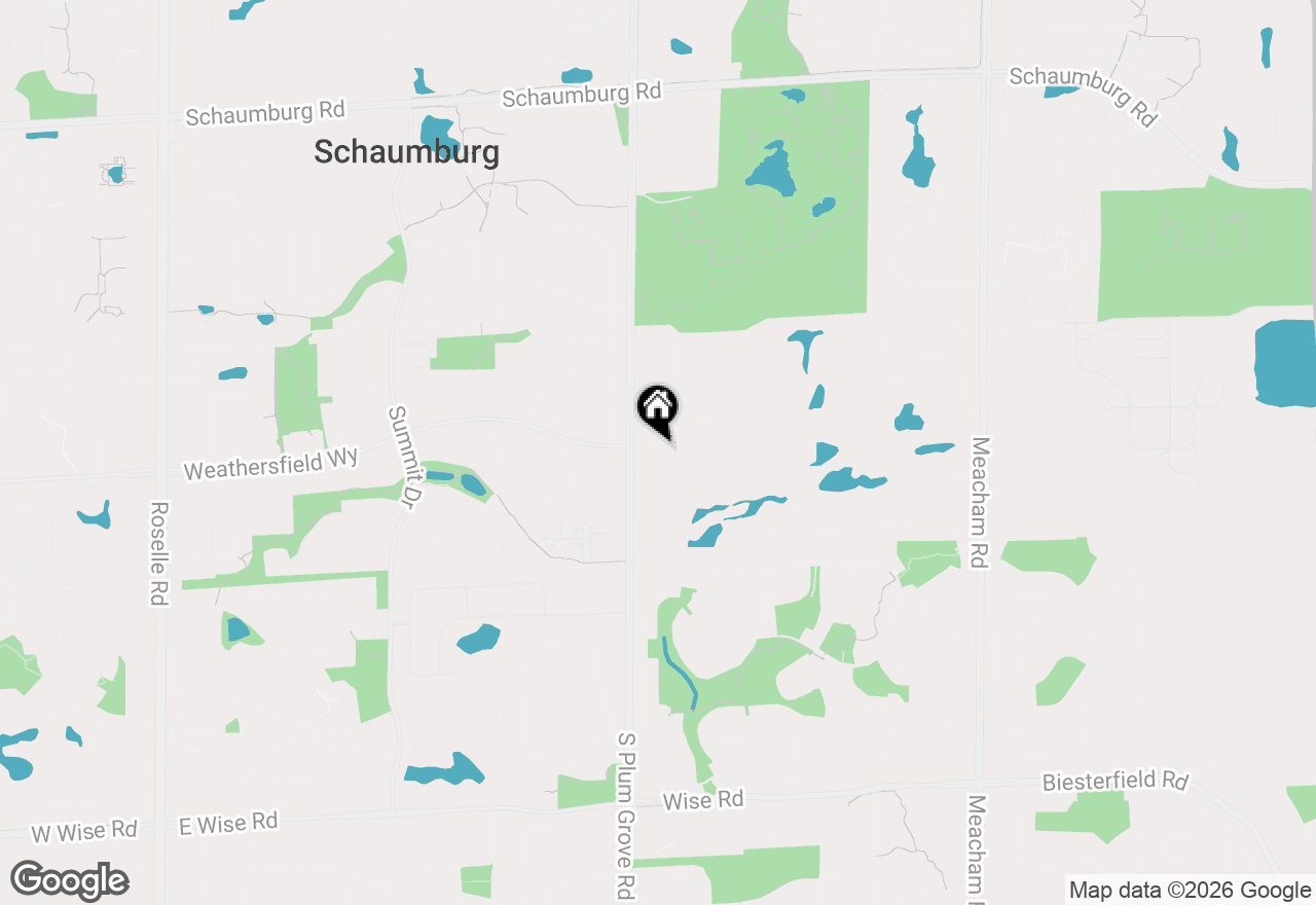 Map of 1859 Pebble Beach Circle #6, Elk Grove Village, IL 60007