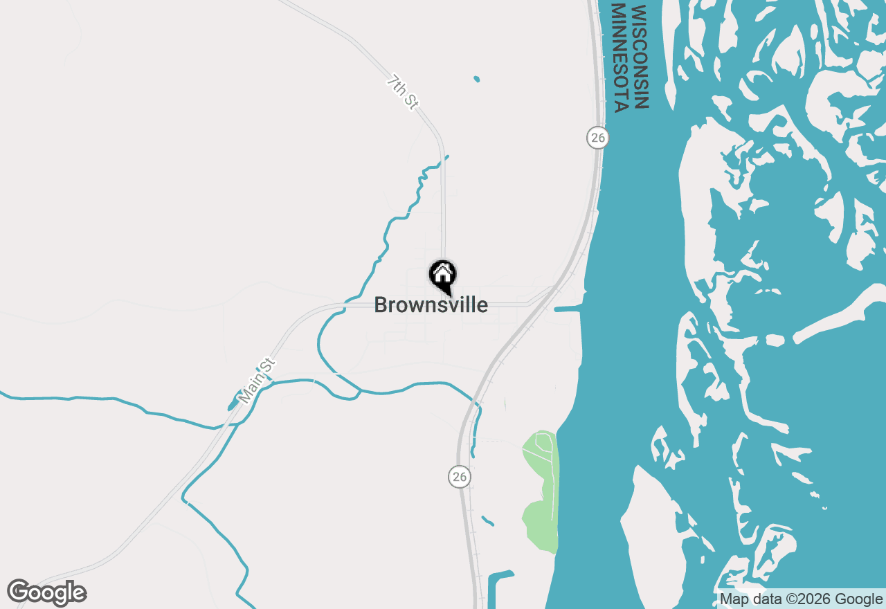 Map of 13004 State 26, Brownsville, MN 55919