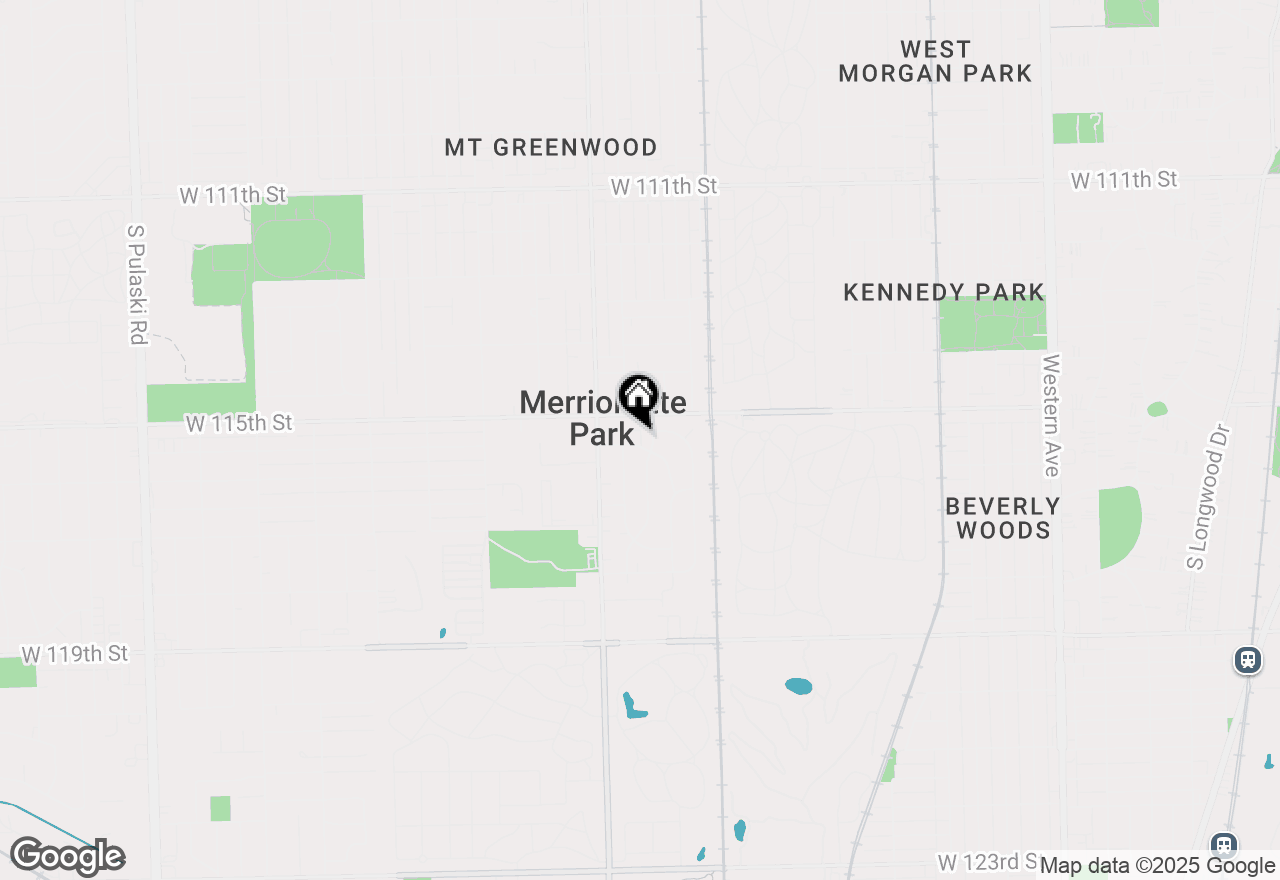 Map of 3162 W Meadow Lane Drive #1, Merrionette Park, IL 60803
