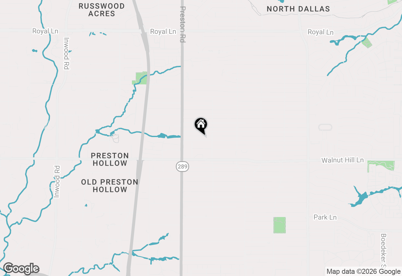 Map of 6103 Aberdeen Avenue, Dallas, TX 75230