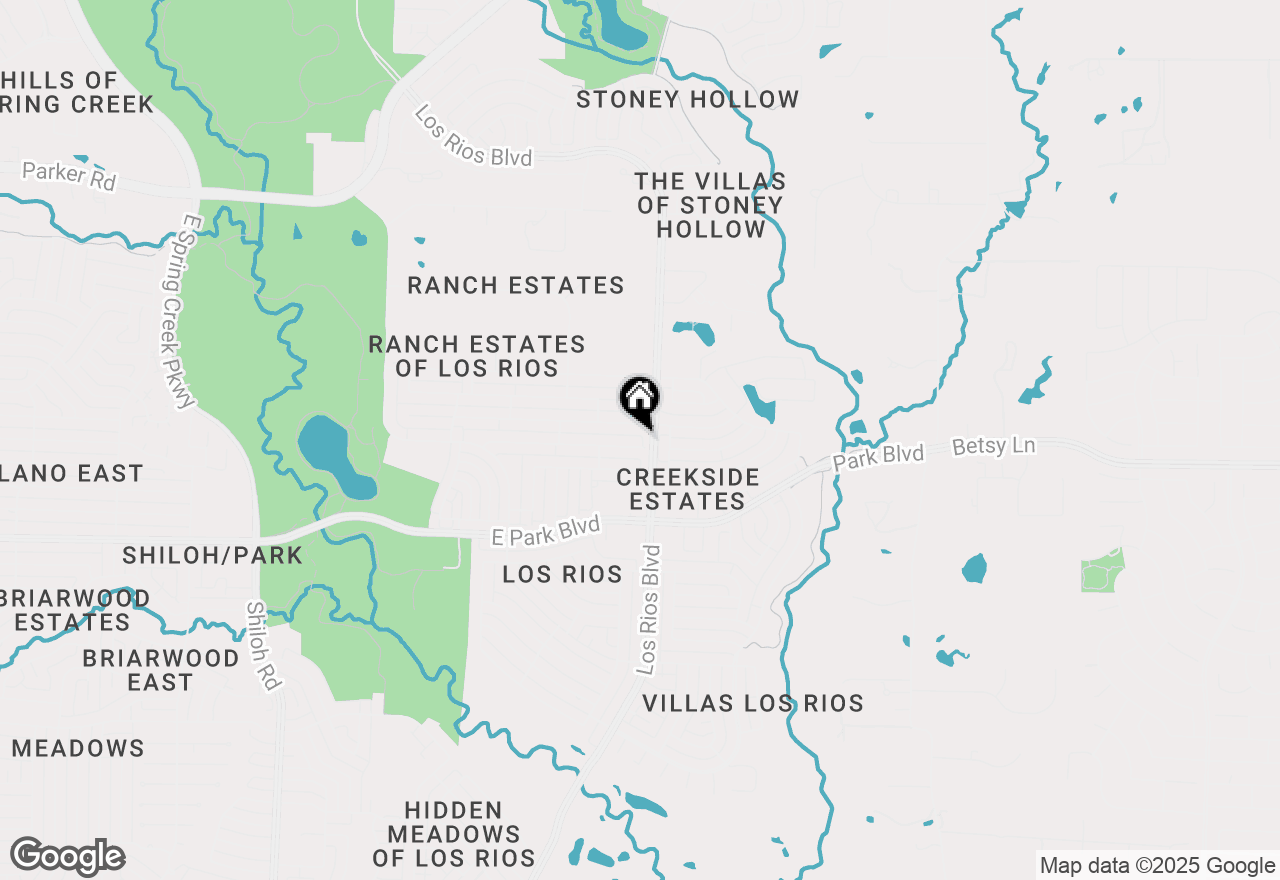 Map of (Address confidential), Plano, Texas 75074