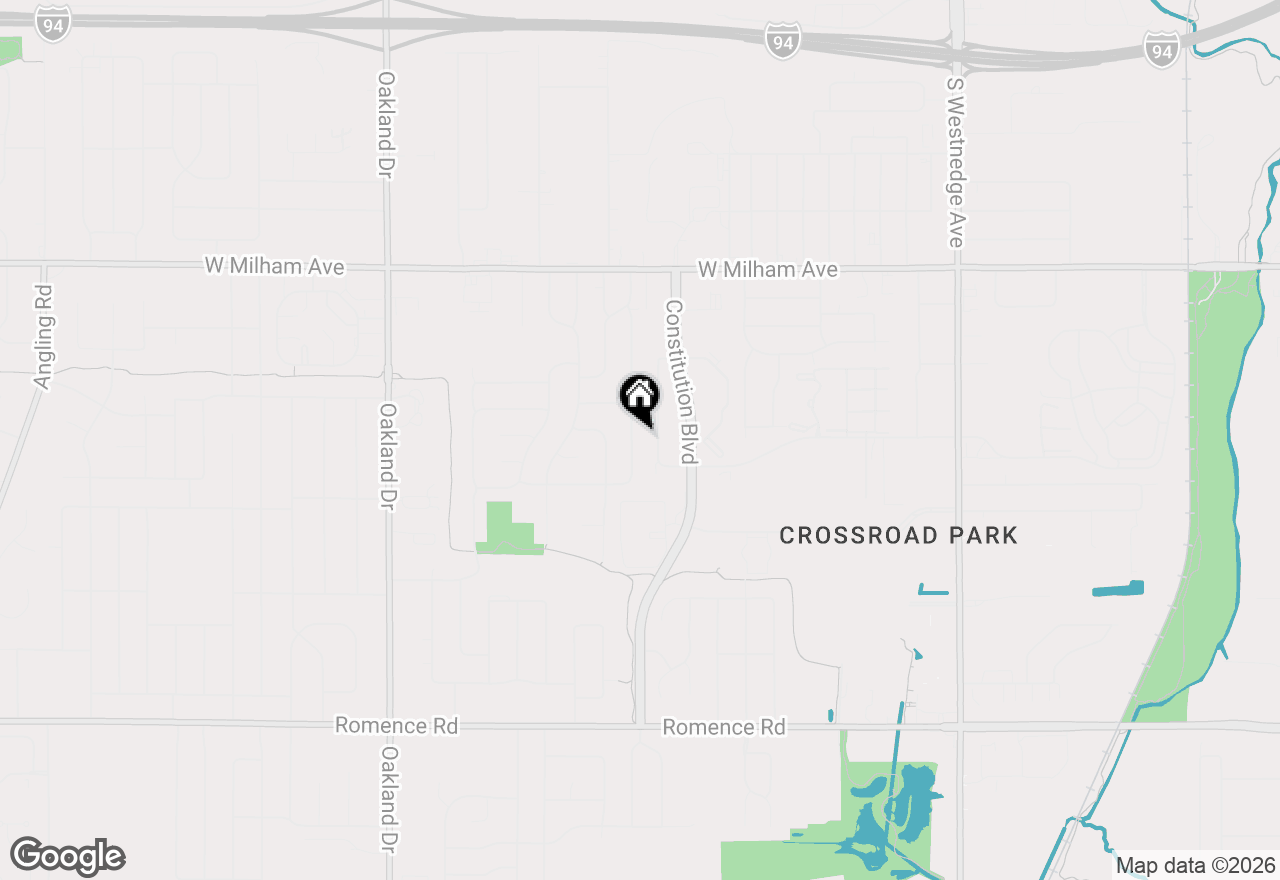 Map of 6337 Avon Street, Portage, MI 49024