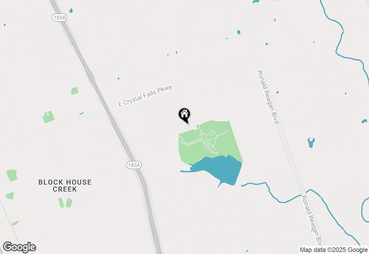 Map of 2533 Pecan Island Dr, Leander, TX 78641