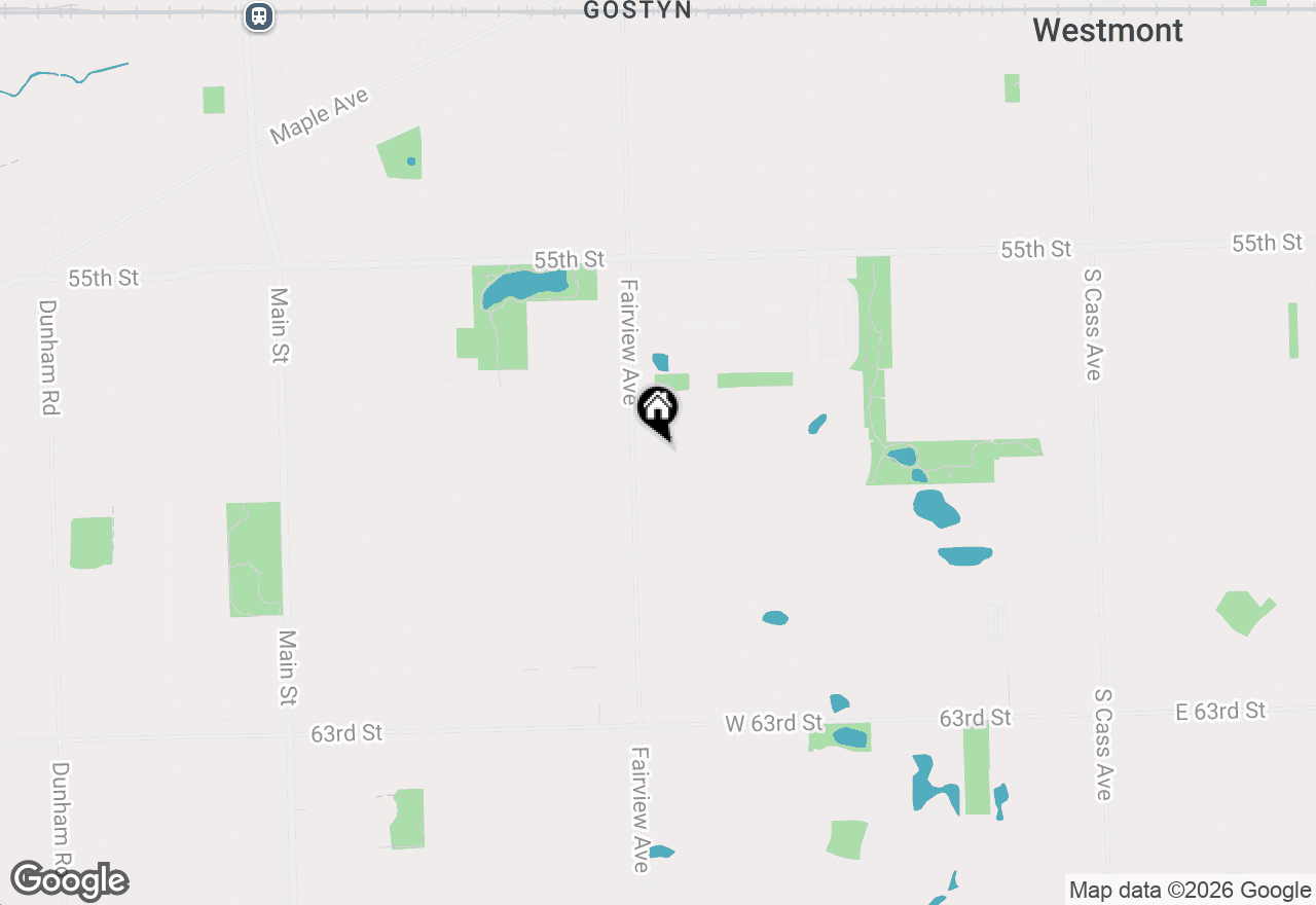 Map of 5824 Doe Circle #5824, Westmont, IL 60559