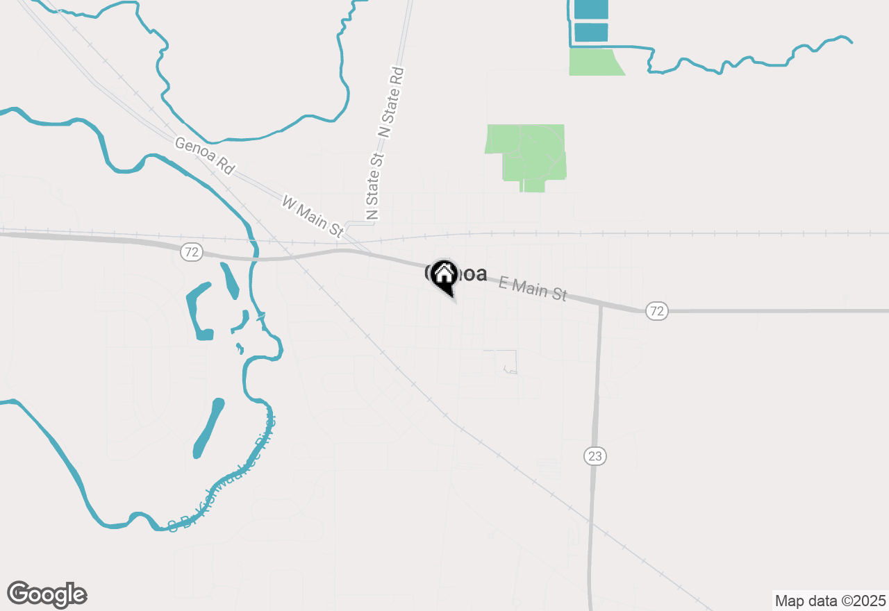 Map of 216 S Genoa Street, Genoa, IL 60135