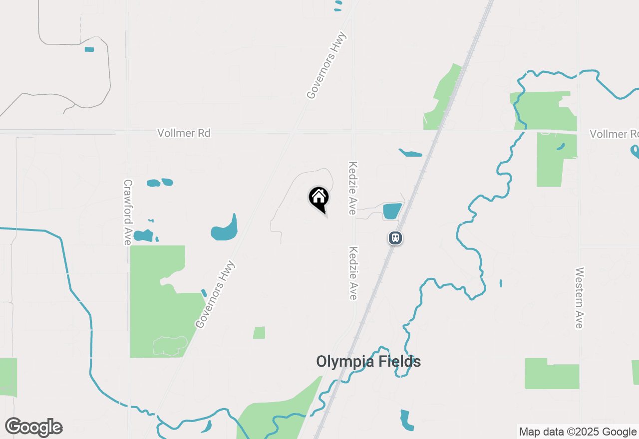 Map of 20229 Mohawk Trail, Olympia Fields, IL 60461