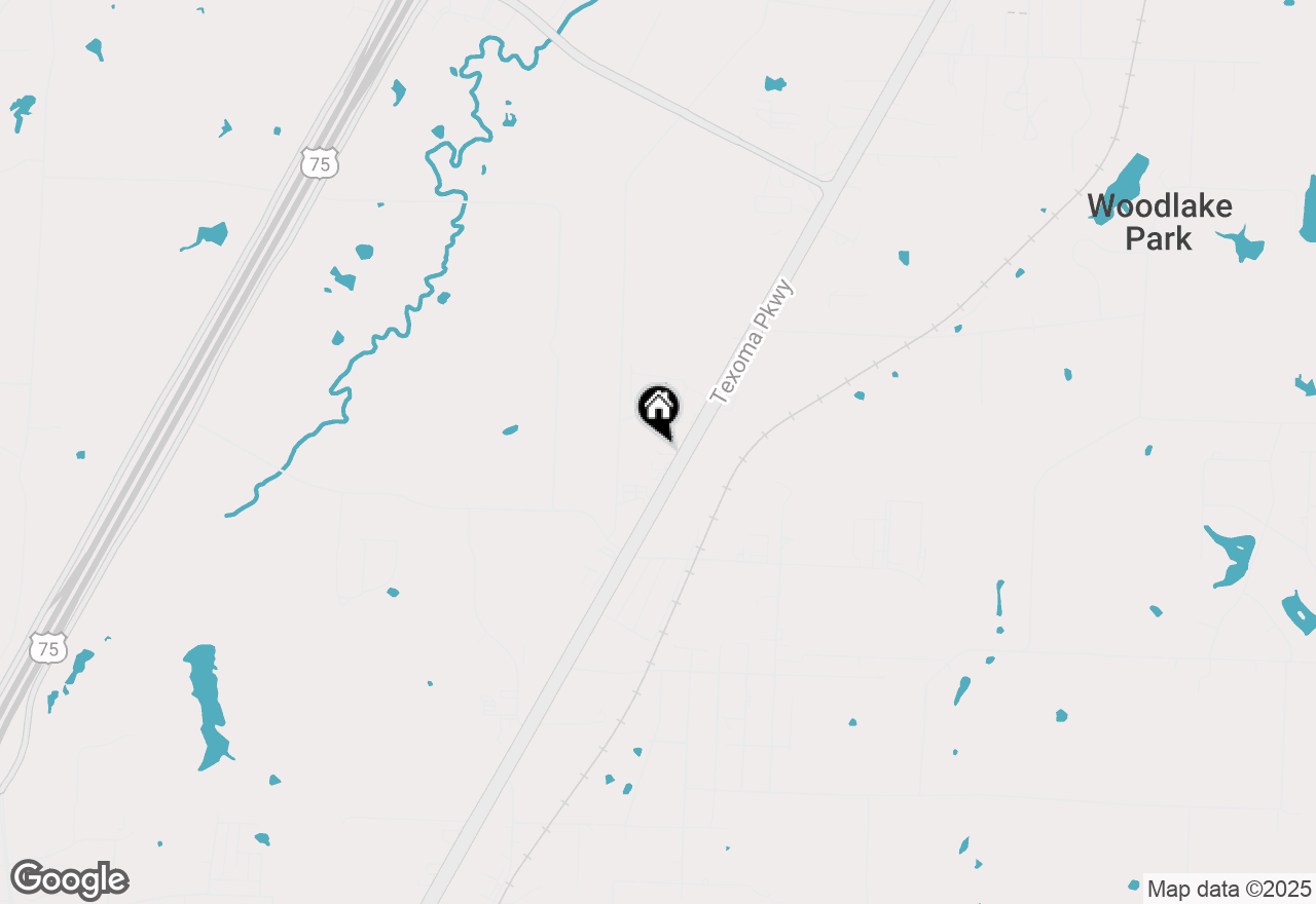 Map of 5428 Texoma Parkway #2,3, Sherman, TX 75090