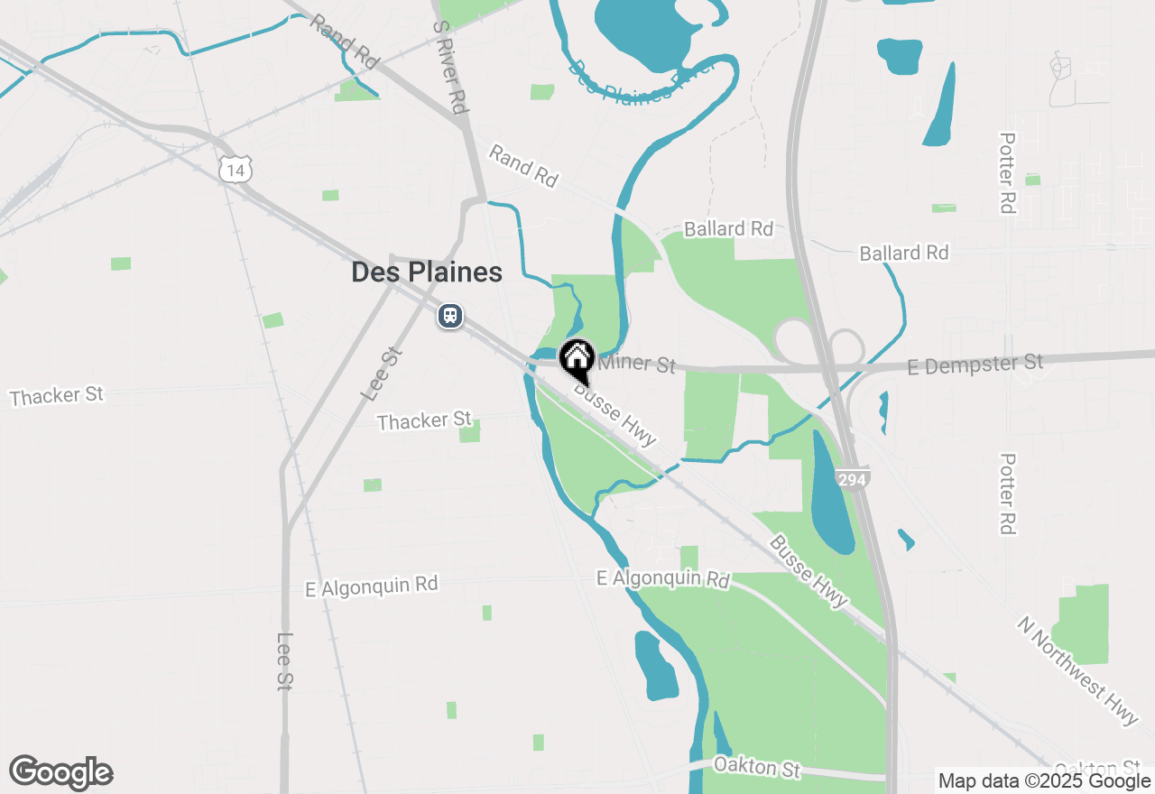 Map of 1765 Busse Highway, Des Plaines, IL 60016
