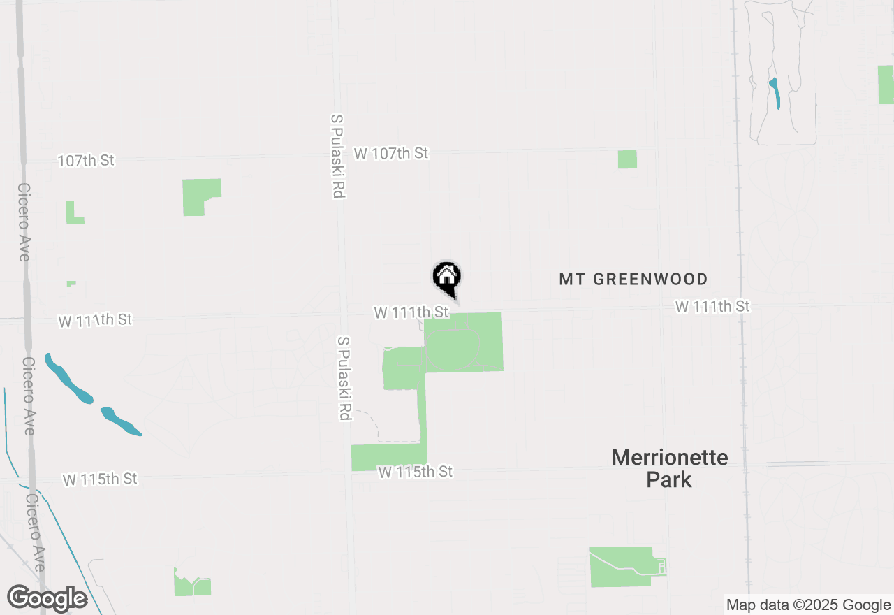 Map of 3720 W 111th Street #303, Chicago, IL 60655