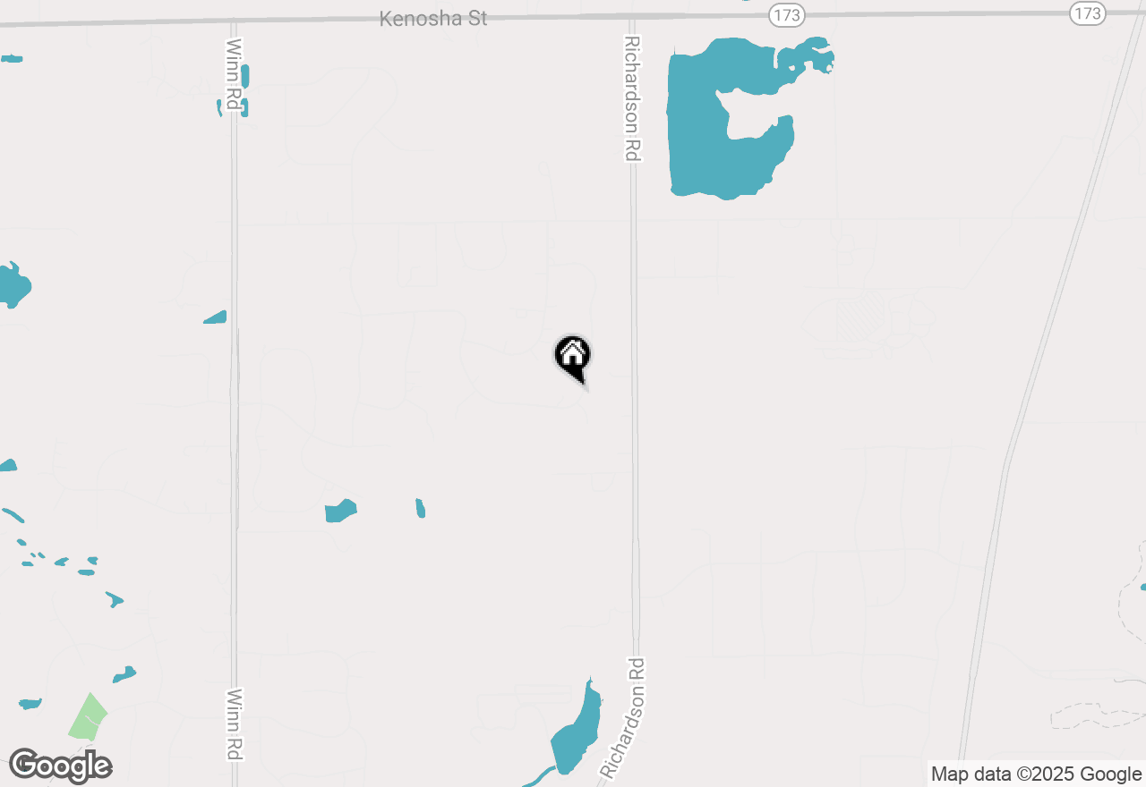 Map of 9623 N Hunters Lane, Spring Grove, IL 60081