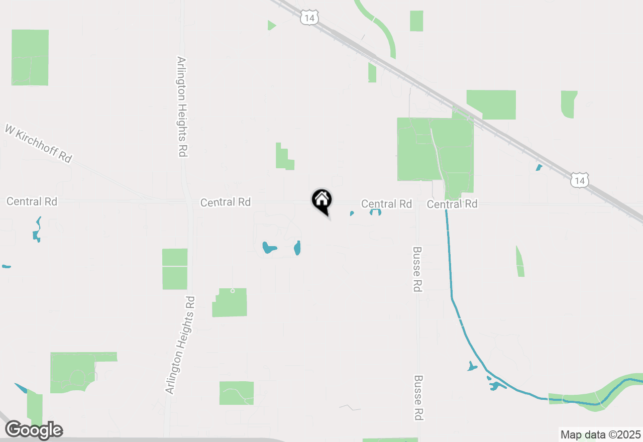 Map of 10 Hatlen Avenue, Mount Prospect, IL 60056