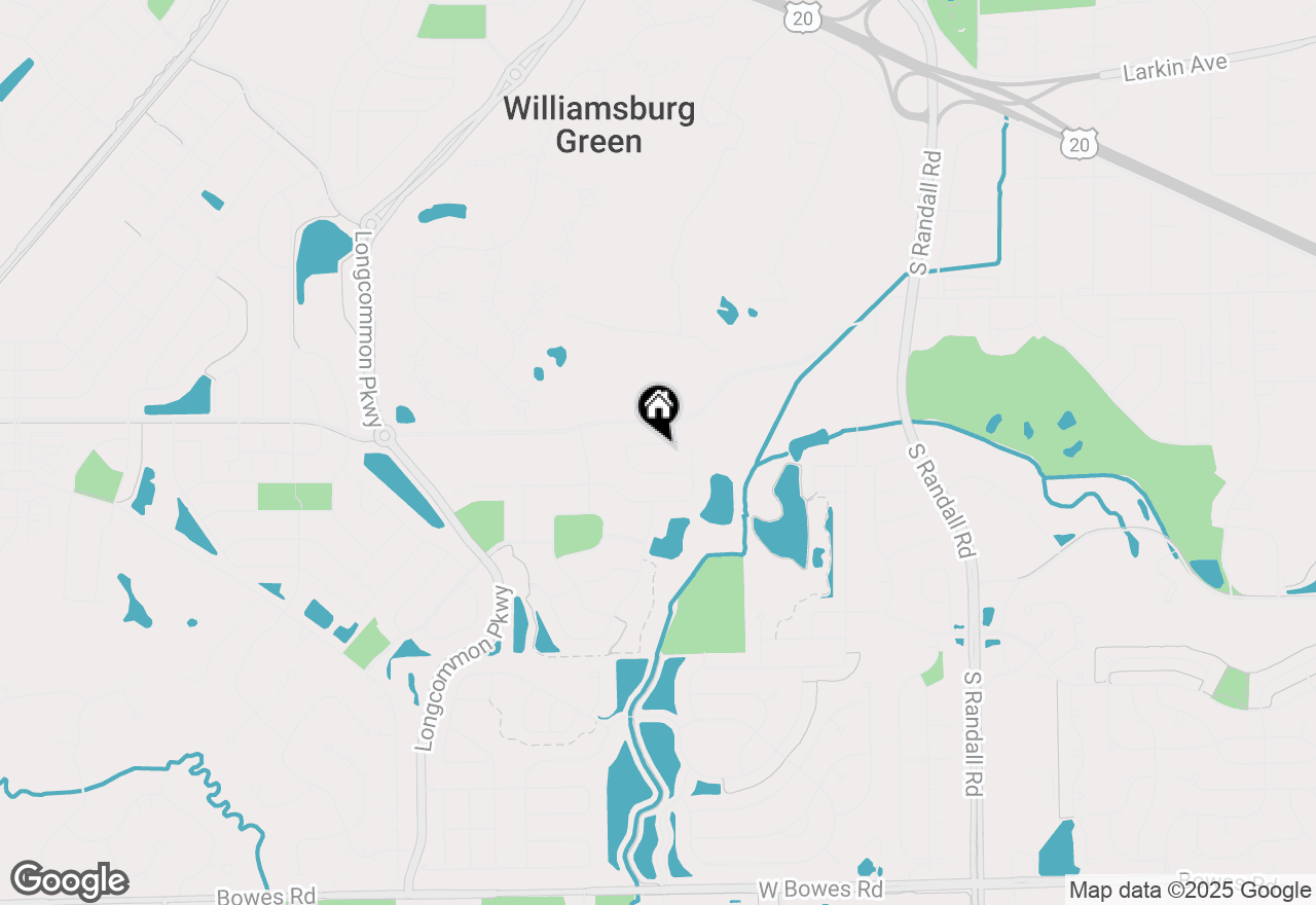 Map of 598 Lismore Circle, Elgin, IL 60124