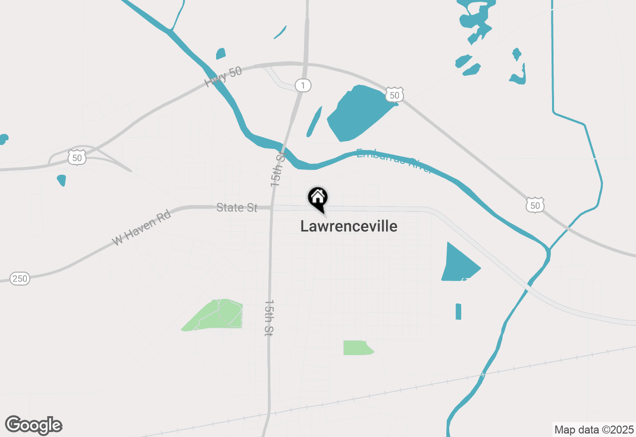 Map of 810 12th Street, Lawrenceville, IL 62439