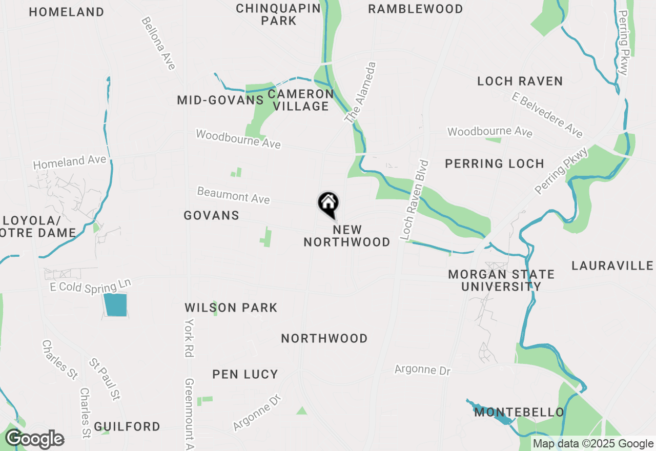 Map of 1220 Winston Avenue, Baltimore, MD 21239