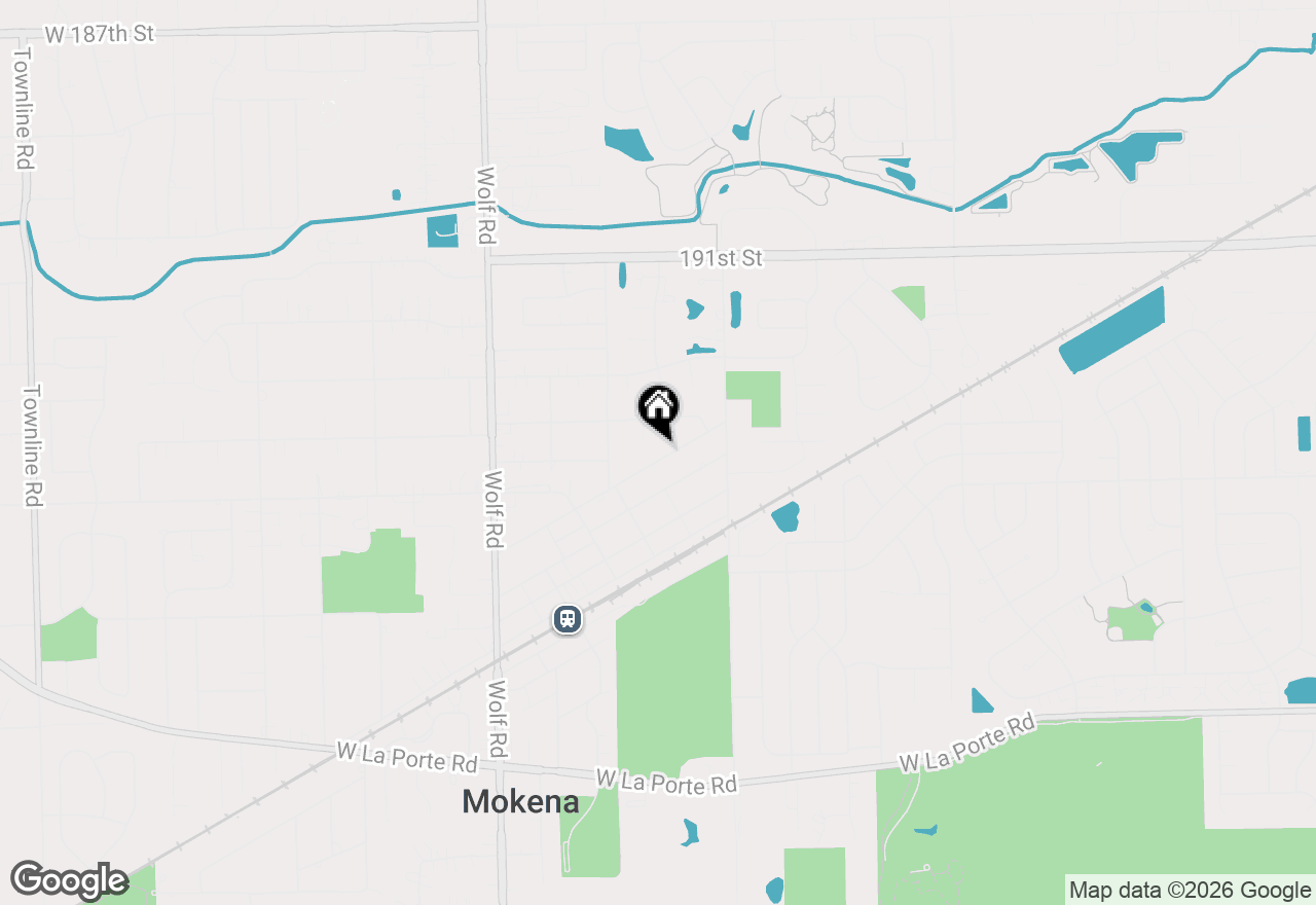 Map of 10906 3rd Street, Mokena, IL 60448