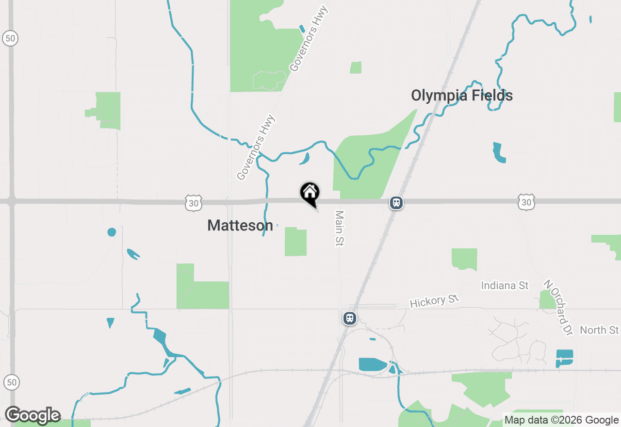 Map of 3719 211th Place, Matteson, IL 60443