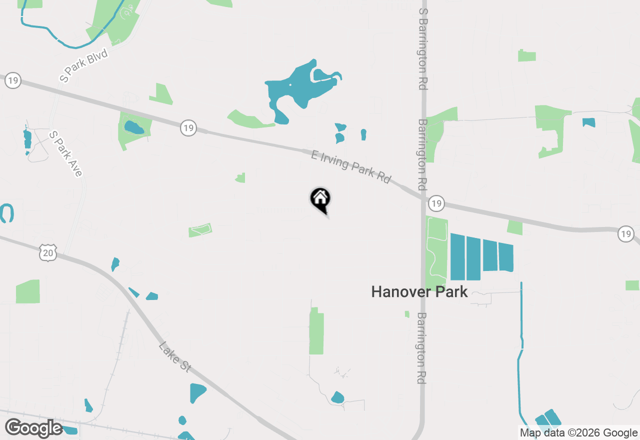 Map of 1931 Hollywood Avenue, Hanover Park, IL 60133